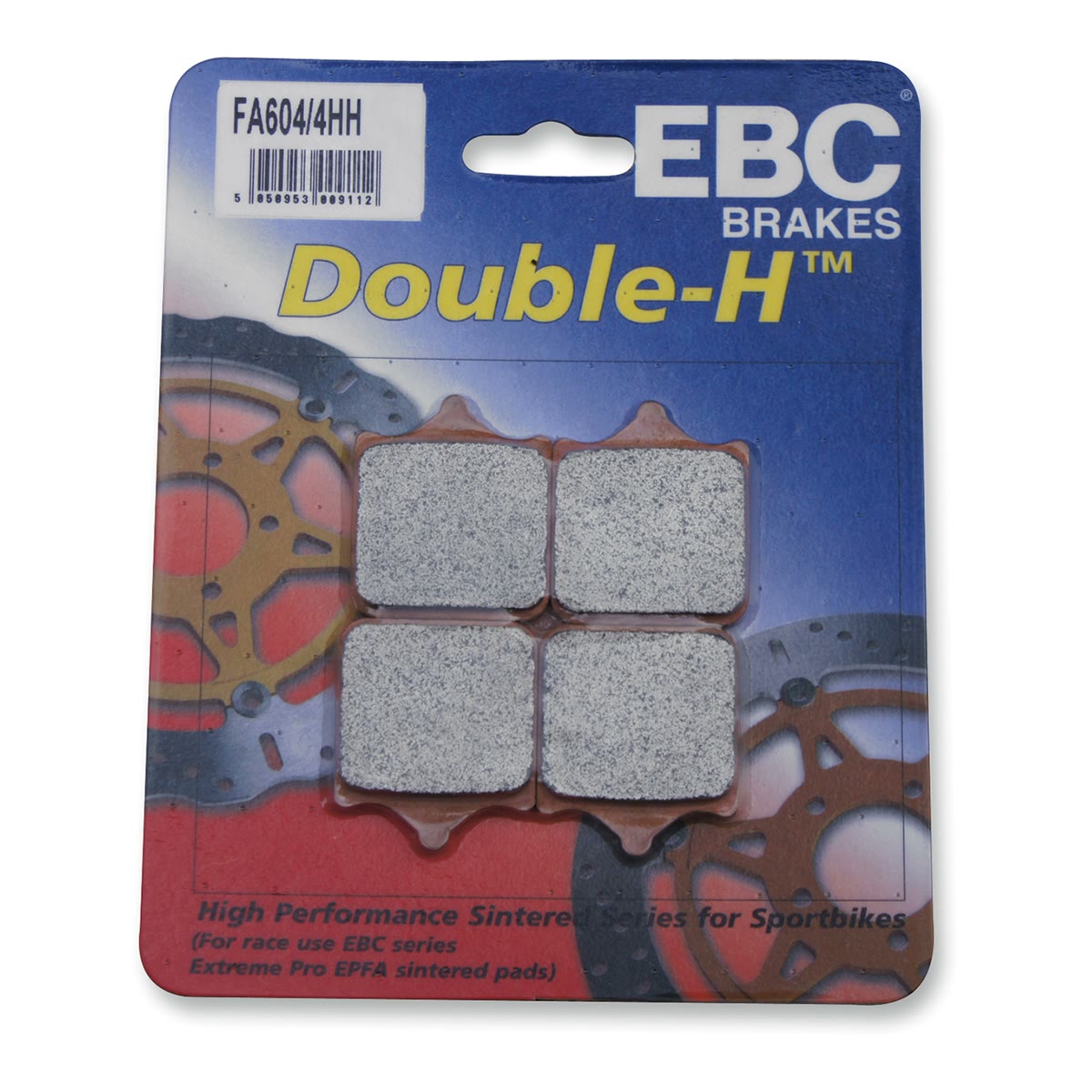 EBC FA604/4HH sintrede bremseklosser foran